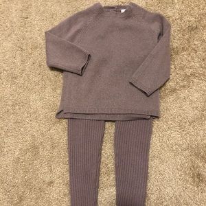 Baby girl cashmere set